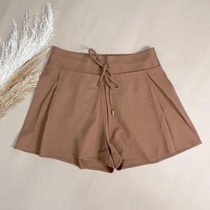 Pleated Flowy Short